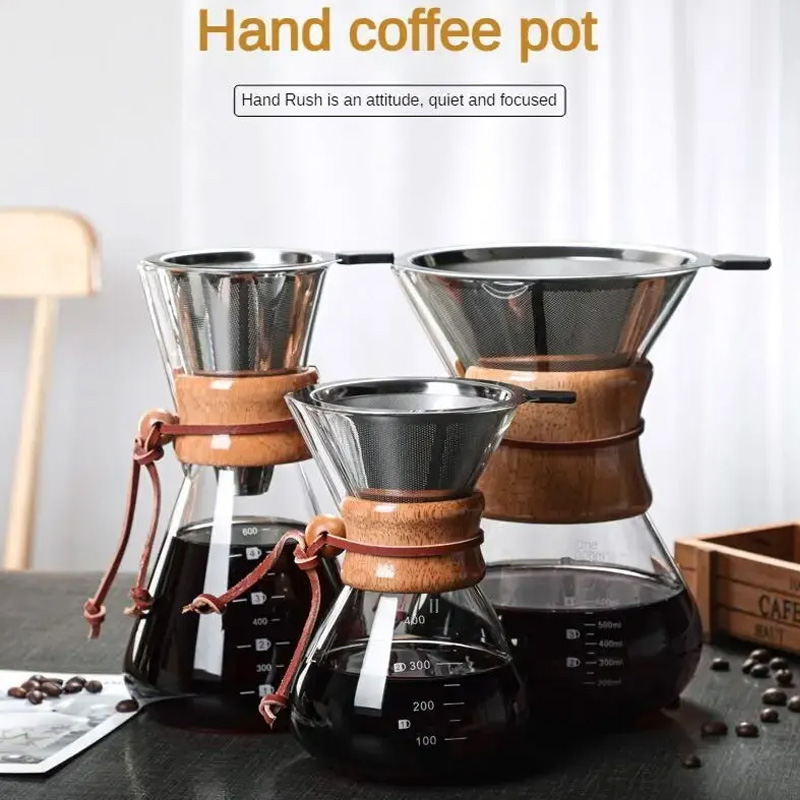 Ręczny szklany czajnik do kawy – Coffee Equipment Pour Over recenzja i cena