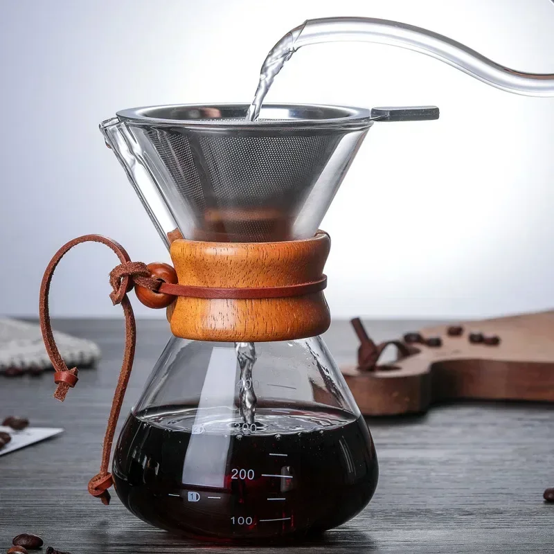 Ręczny szklany czajnik do kawy – Coffee Equipment Pour Over recenzja i cena